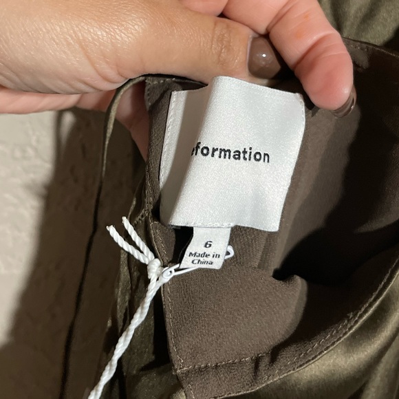 Reformation | NWT! Anaiis Silk Dress In Morel Size: 6 - Picture 6 of 7